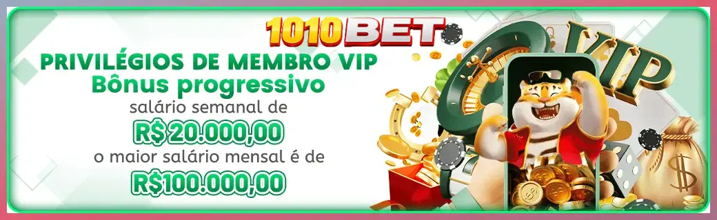 1010BET bônus — cashback 15 por cento e níveis VIP